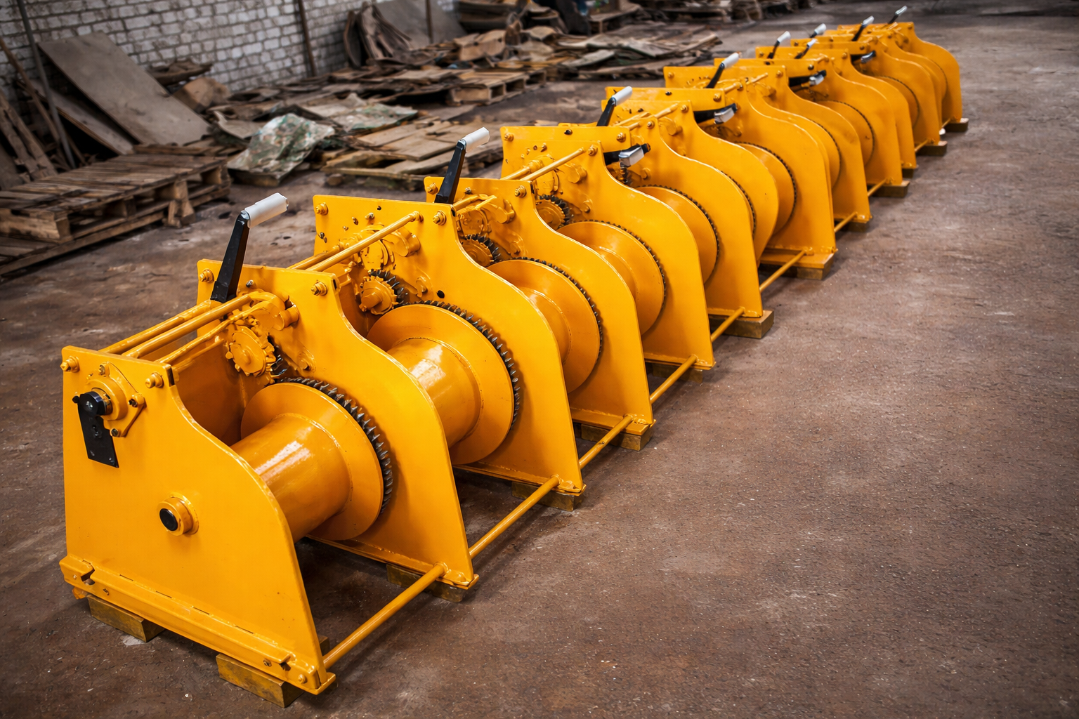 Manual Hand Winch Machine